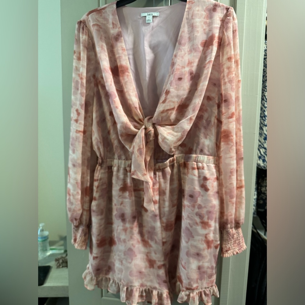 Bar III long sleeve romper
